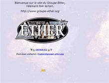 Tablet Screenshot of groupe-ether.org